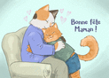 Chatons c&acirc;lins pour c&eacute;l&eacute;brer Maman